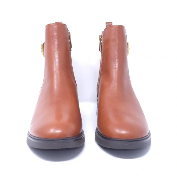 Tommy Hilfiger Chelsea Boots Baylon Medium Natural Leather Size 9.5M - Picture 3 of 12